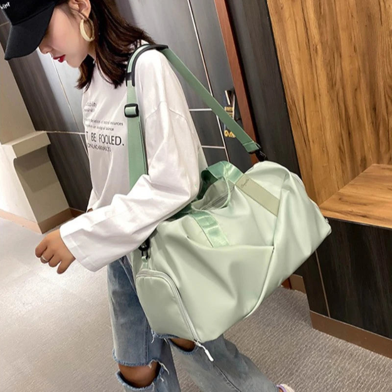 The Everyday Duffel — Gym, Travel & Weekend Bag with Shoe & Wet Pocket