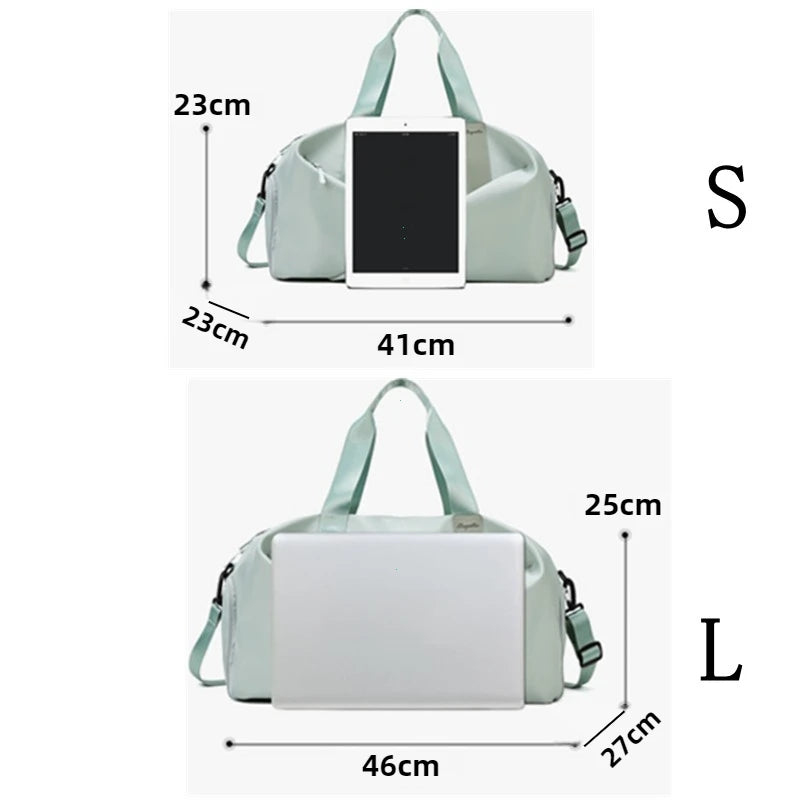 The Everyday Duffel — Gym, Travel & Weekend Bag with Shoe & Wet Pocket
