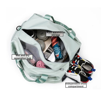The Everyday Duffel — Gym, Travel & Weekend Bag with Shoe & Wet Pocket
