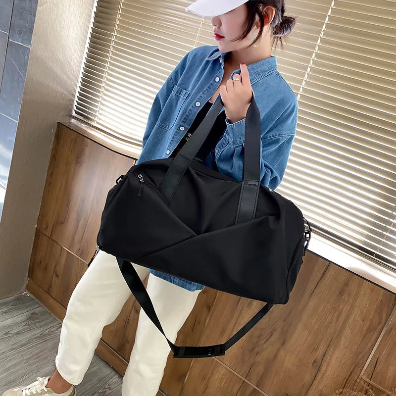 The Everyday Duffel — Gym, Travel & Weekend Bag with Shoe & Wet Pocket